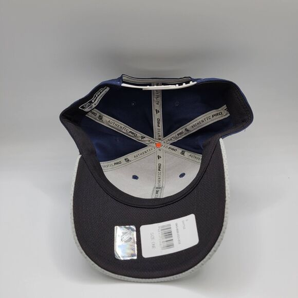 Seattle Kraken Mens Womens Cap Fanatics Blue Authentic Pro Snapback Hat NHL - Picture 6 of 12